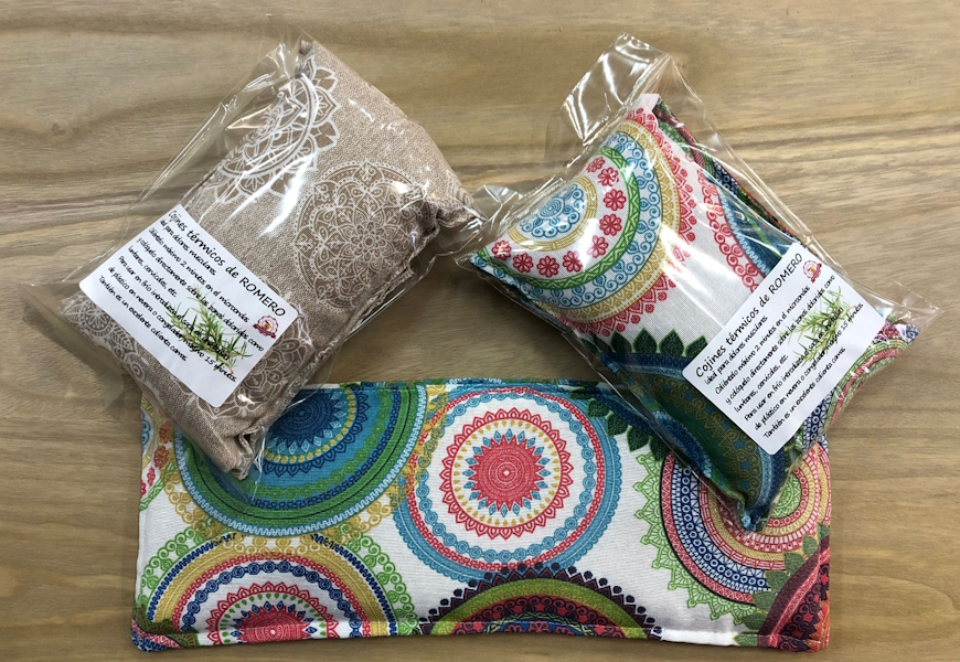 Cojín térmico Romero colores surtidos